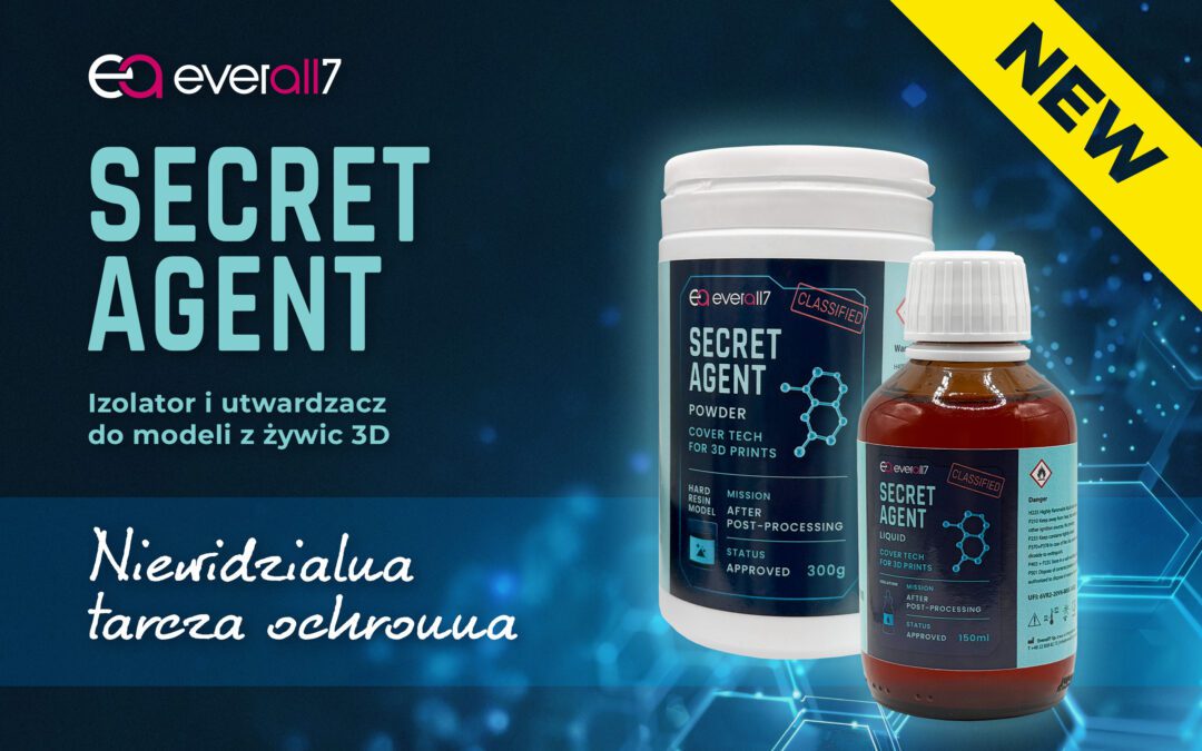 Nowość Secret Agent, proszek i płyn!